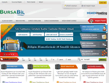 Tablet Screenshot of bursabil.com.tr